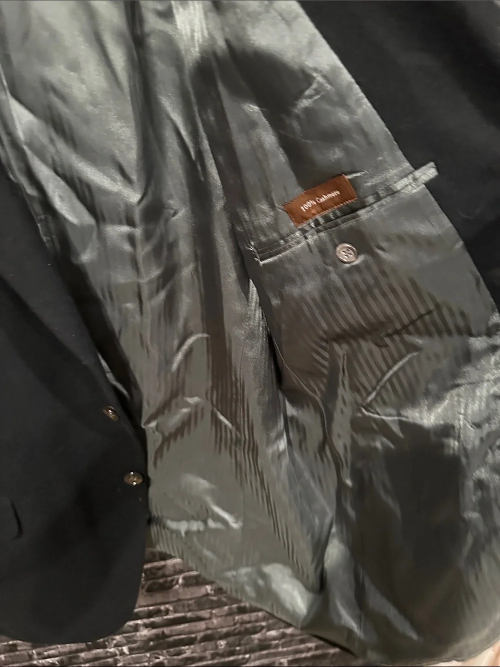 Joseph & Lyman Black 100% Cashmere Blazer Coat!